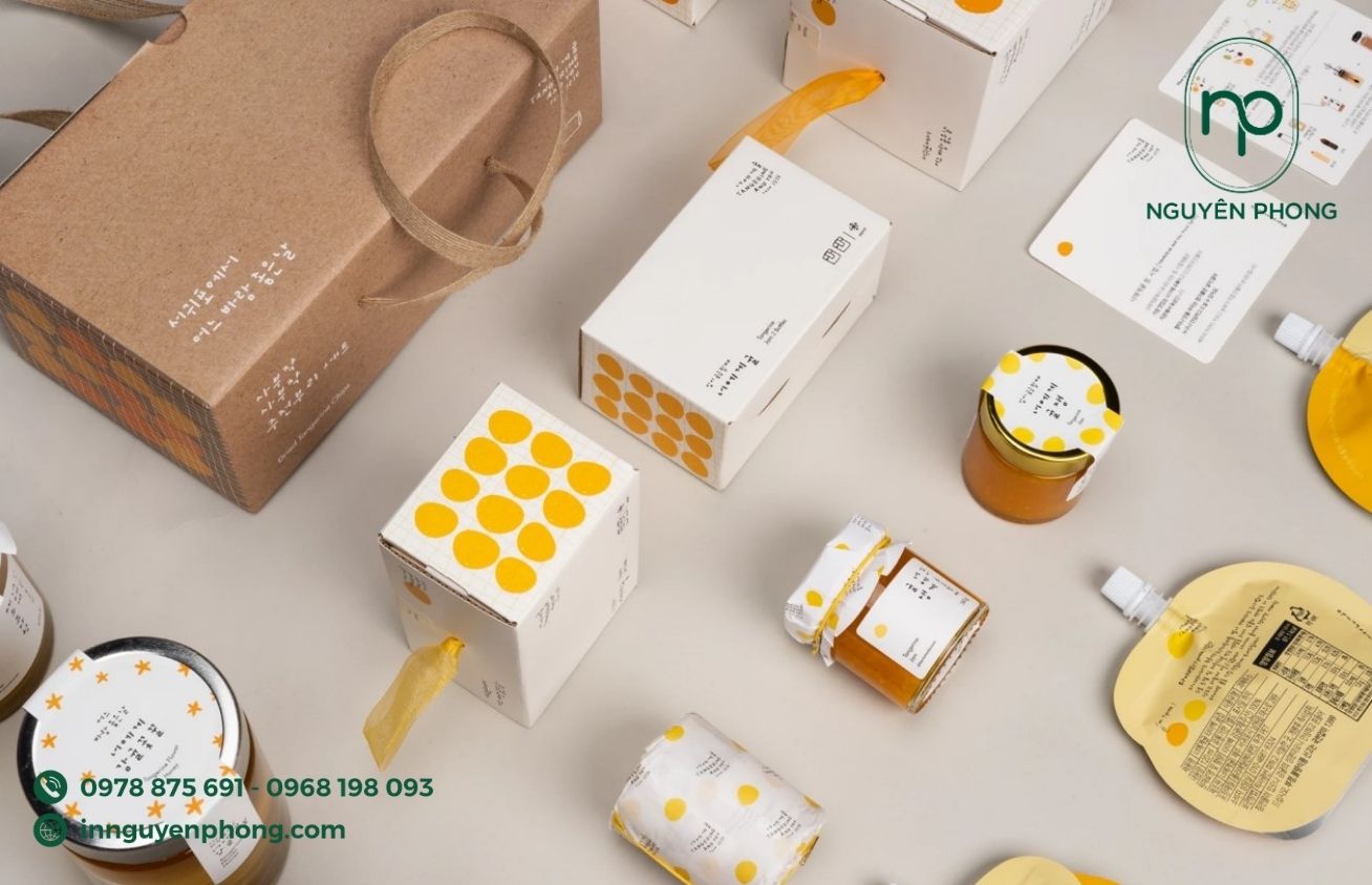 Trọn bộ bao bì quýt